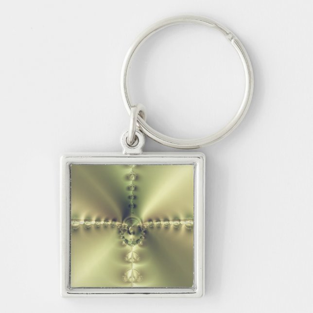 Golden Cross Key Ring (Front)