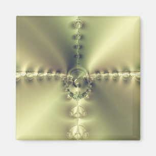 Golden Cross Magnet