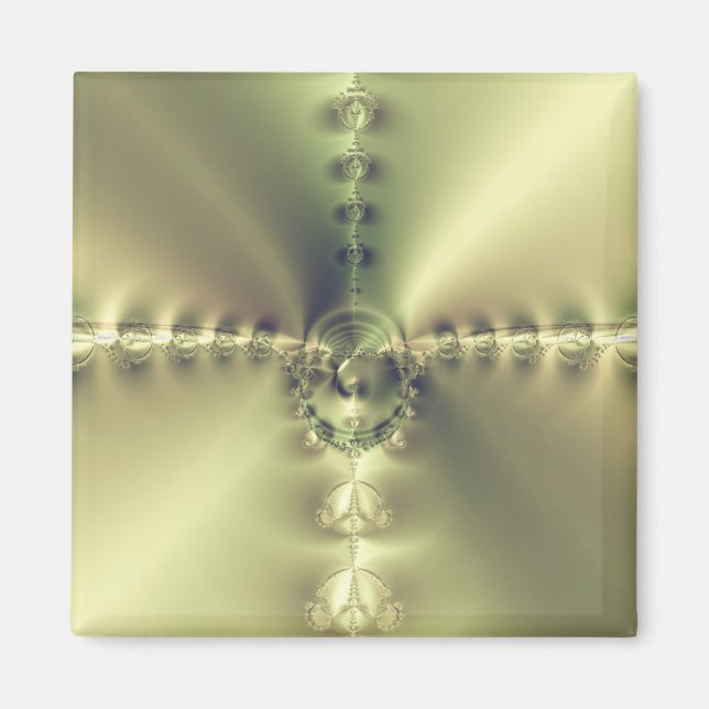 Golden Cross Magnet (Front)