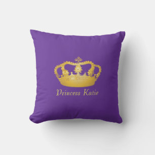 Golden Crown Cushion
