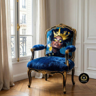 Golden Crown Feminist Decoupage Tissue Paper