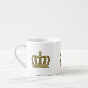 Golden Crown - luxury royal 1 Espresso Cup