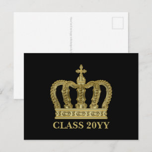 Golden Crown - luxury royal 1 Postcard