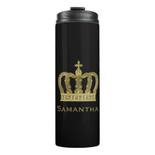 Golden Crown - luxury royal 1 Thermal Tumbler