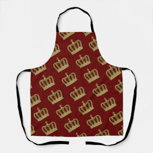 Golden Crown - luxury royal 2 Apron