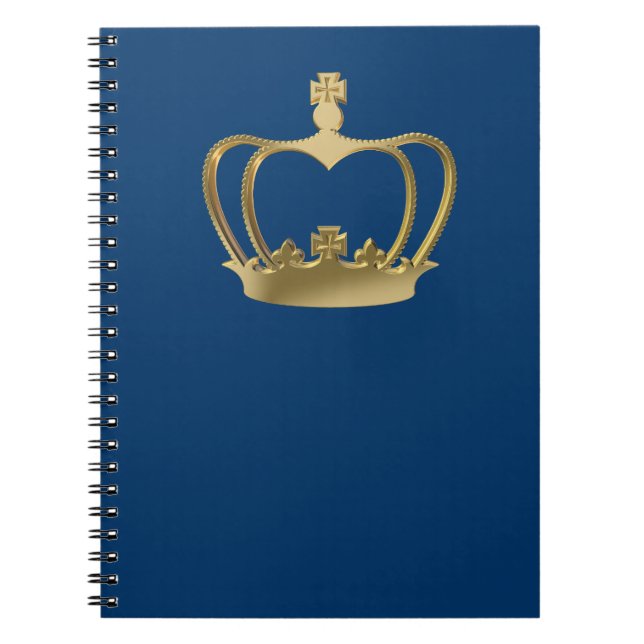 Golden crown notebook (Front)