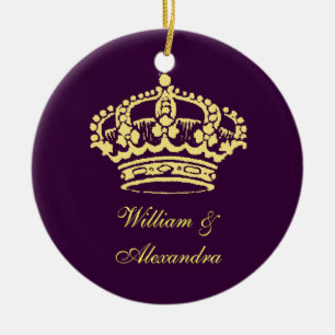 Golden Crown Ornament