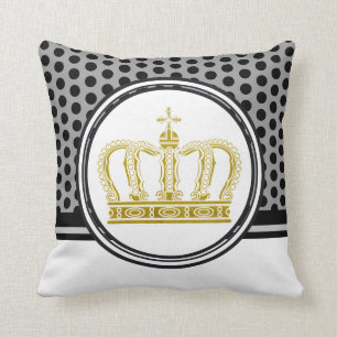 Golden Crown + your ideas Cushion