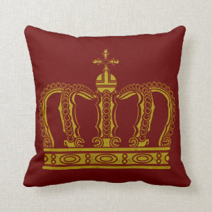 Golden Crown + your ideas Cushion