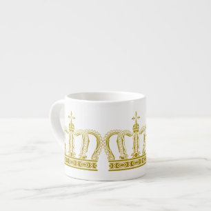 Golden Crown + your ideas Espresso Cup