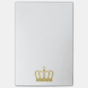 Golden Crown + your ideas Post-it Notes