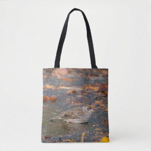 Golden-crowned Sparrow Tote Bag