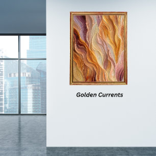 Golden Currents  Poster