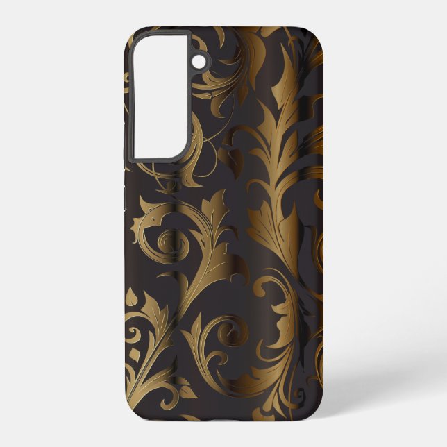 Golden Curtains 3 Samsung Galaxy S22+ Case (Back)