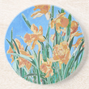 Golden Daffodils Coaster