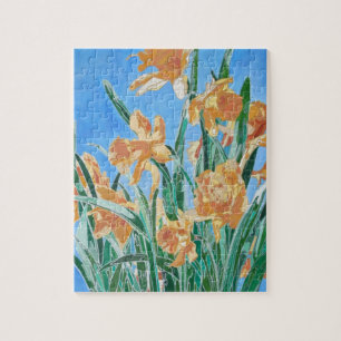 Golden Daffodils Jigsaw Puzzle