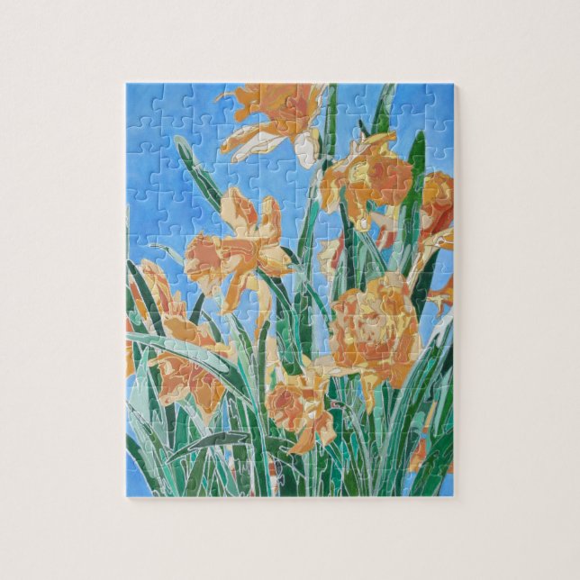 Golden Daffodils Jigsaw Puzzle (Vertical)