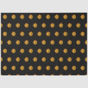 Golden Dahlia Tissue Paper