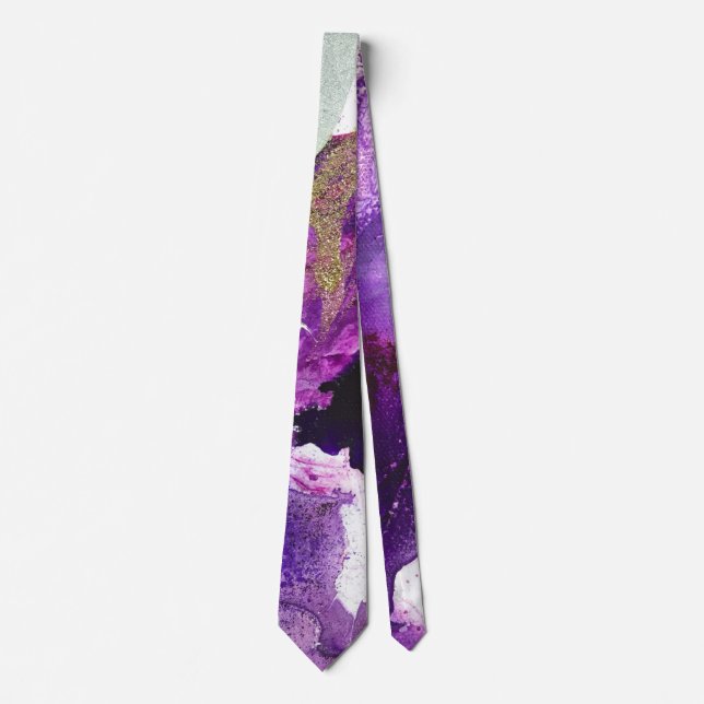Golden Dance Print Tie (Front)