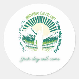 Golden Dawn: Your day will come Classic Round Sticker