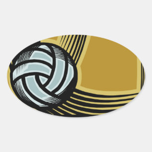 Golden Days - Oval Sticker