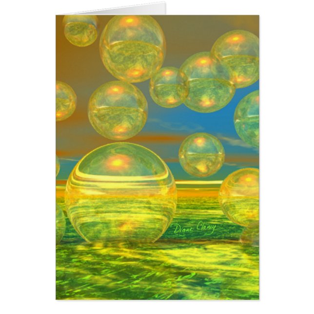 Golden Days - Yellow & Azure Tranquillity (Front)
