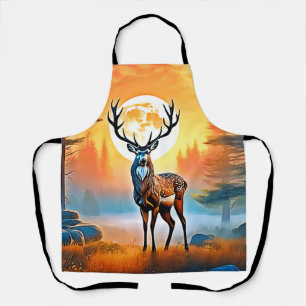 Golden Deer Twilight Peak Apron