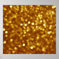 Golden defocused glitter, sparkling texture.
