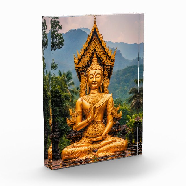 Golden Dhamma in the Northern Hills Photo Block (Left)