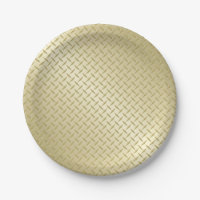 Golden Diamondplate Metal Look