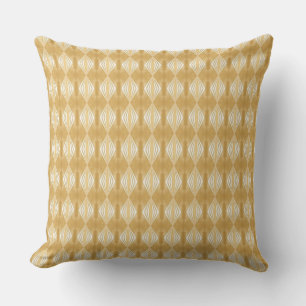 Golden Diamonds Cushion