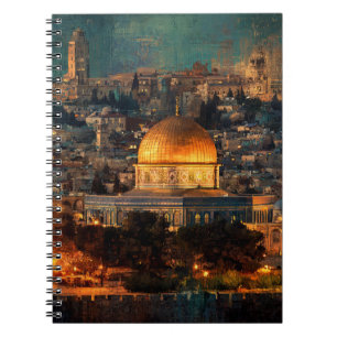Golden Dome at Dusk Notebook