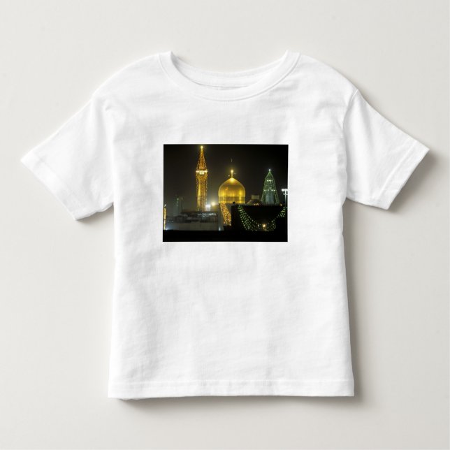 Golden dome of the Imam Reza Shrine Complex at Toddler T-Shirt (Front)