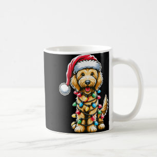 Golden Doodle Christmas Tree Xmas Dog Pajamas Gold Coffee Mug