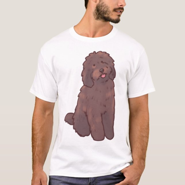 Golden doodle dog Magic T-Shirt (Front)
