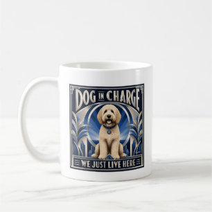 Golden Doodle Runs the House Coffee Cup - Mug