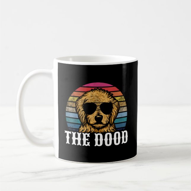 Golden Doodle The Dood Dad Mum Coffee Mug (Left)
