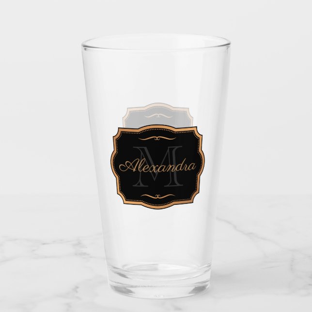 Golden Dots Glass (Front)