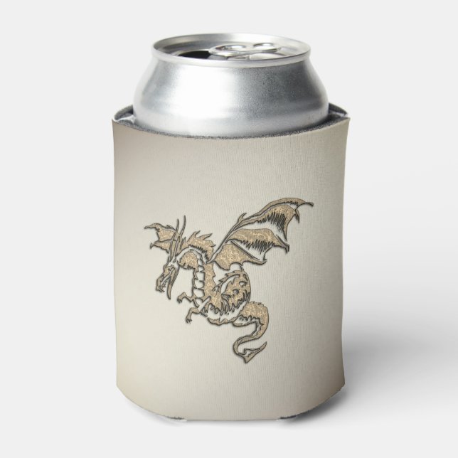 Golden Dragon Can Cooler (Can Front)