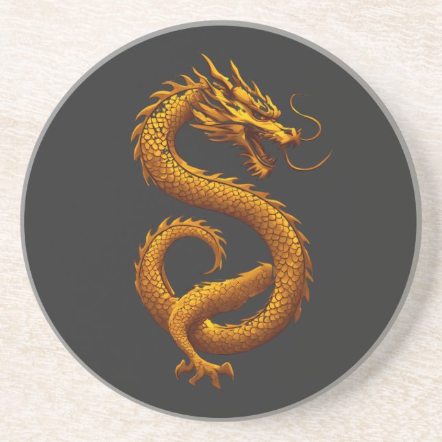 Golden Dragon Coaster (Front)