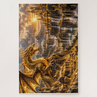 Golden Dragon – Golden Kingdom Jigsaw Puzzle