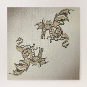 Golden Dragon Jigsaw Puzzle