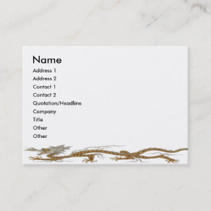 Golden Dragon Of Buddhan Profile Card