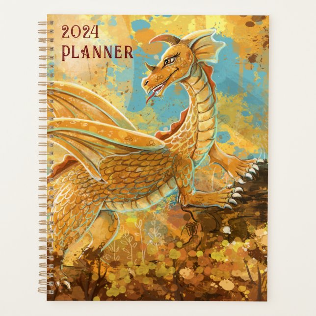 Golden Dragon Planner (Front)