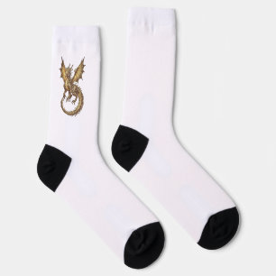 Golden Dragon Socks