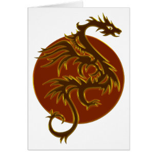 Golden Dragon Sun make your own background