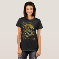 Golden Dragon Swirl of Gold