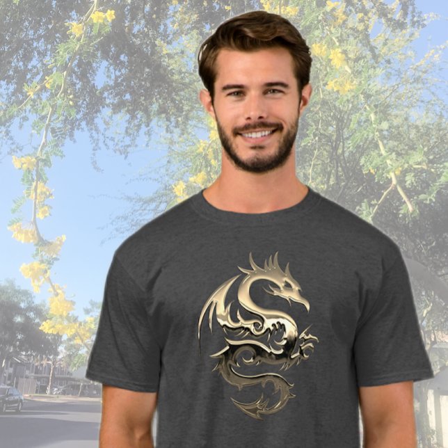 Golden  Dragon T-Shirt (Creator Uploaded)
