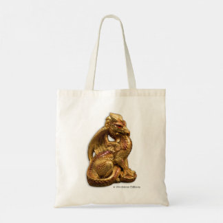 Golden Dragon Tote Bag
