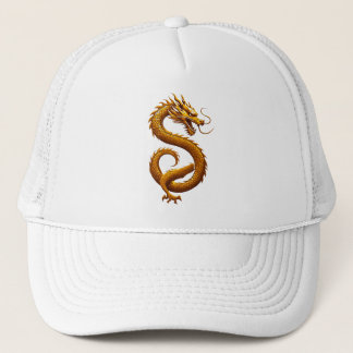 Golden Dragon Trucker Hat